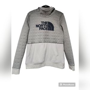 North Face Grey Pullover Hoodie Size M
